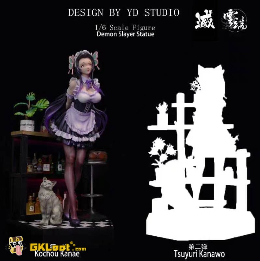 YD Studio 1/6 Demon Slayer Kochou Kanae Statue - View 4 YD Studio 1/6 Demon Slayer Kochou Kanae Statue - View 4