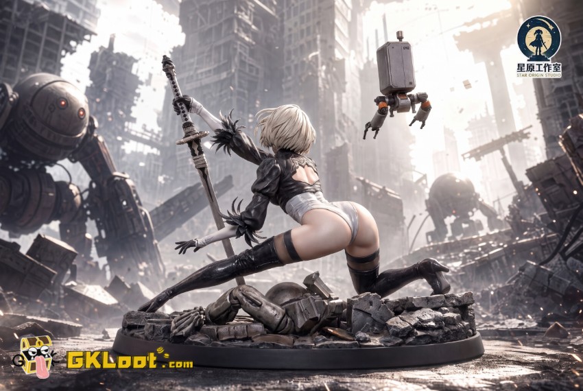 Star Origin Studio NieR:Automata YoRHa No. 2 Type B Statue - View 3 Star Origin Studio NieR:Automata YoRHa No. 2 Type B Statue - View 3