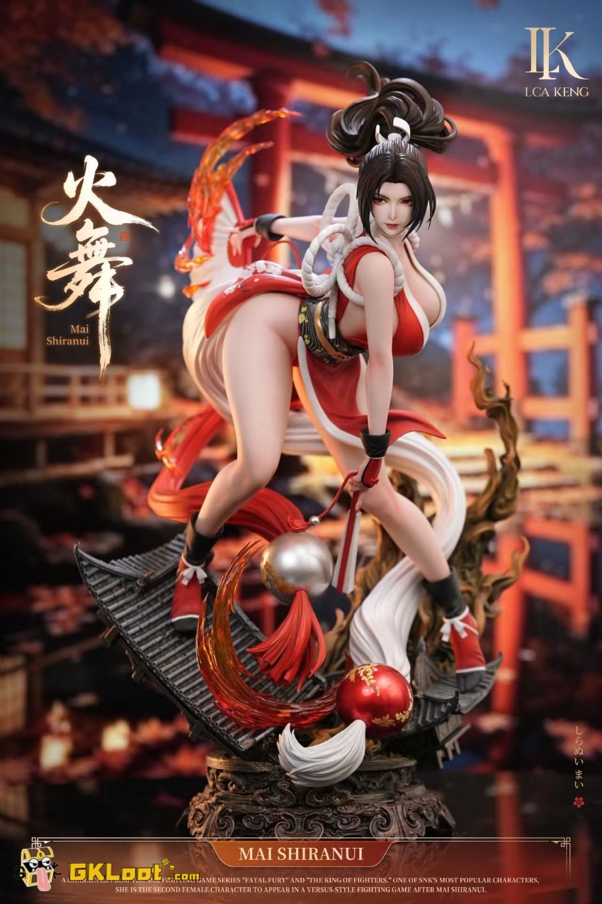 LK Studio 1/4 The King of Fighters Shiranui Mai Statue - View 2 LK Studio 1/4 The King of Fighters Shiranui Mai Statue - View 2