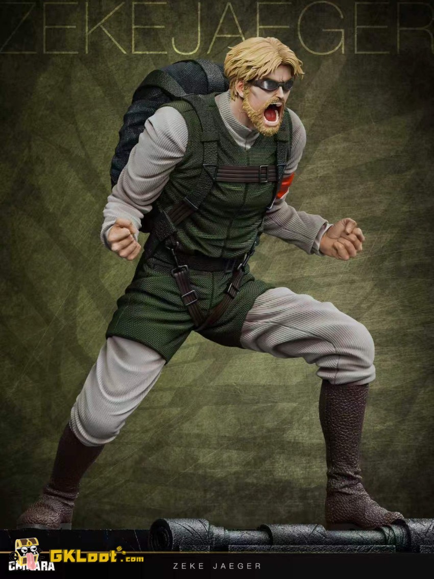 Chikara Studio 1/6 Attack on Titan Eren Yeager Statue - View 4 Chikara Studio 1/6 Attack on Titan Eren Yeager Statue - View 4