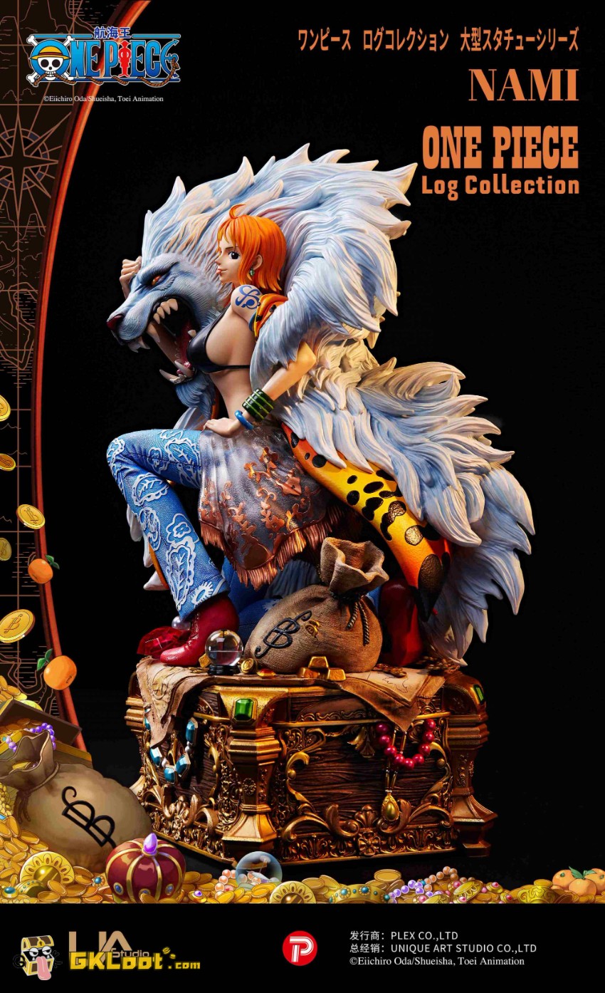 Unique Art Studio 1/6 One Piece Licensed Nami Statue - View 7 Unique Art Studio 1/6 One Piece Licensed Nami Statue - View 7