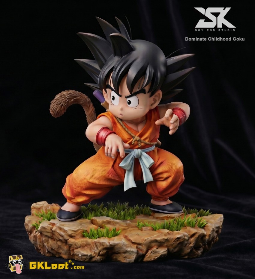 Sky End Studio Dragon Ball Son Goku Statue - View 4 Sky End Studio Dragon Ball Son Goku Statue - View 4