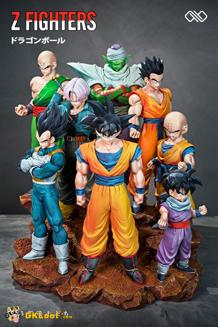 Infinite Studio Dragon Ball Z Fighters Statue - View 5 Infinite Studio Dragon Ball Z Fighters Statue - View 5