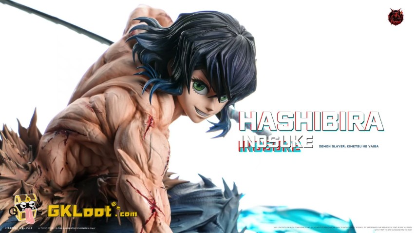 Fiend Studio Demon Slayer Hashibira Inosuke Statue - View 2 Fiend Studio Demon Slayer Hashibira Inosuke Statue - View 2