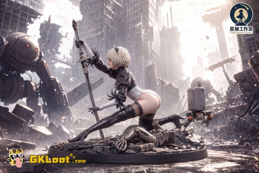 Star Origin Studio NieR:Automata YoRHa No. 2 Type B Statue - View 5 Star Origin Studio NieR:Automata YoRHa No. 2 Type B Statue - View 5