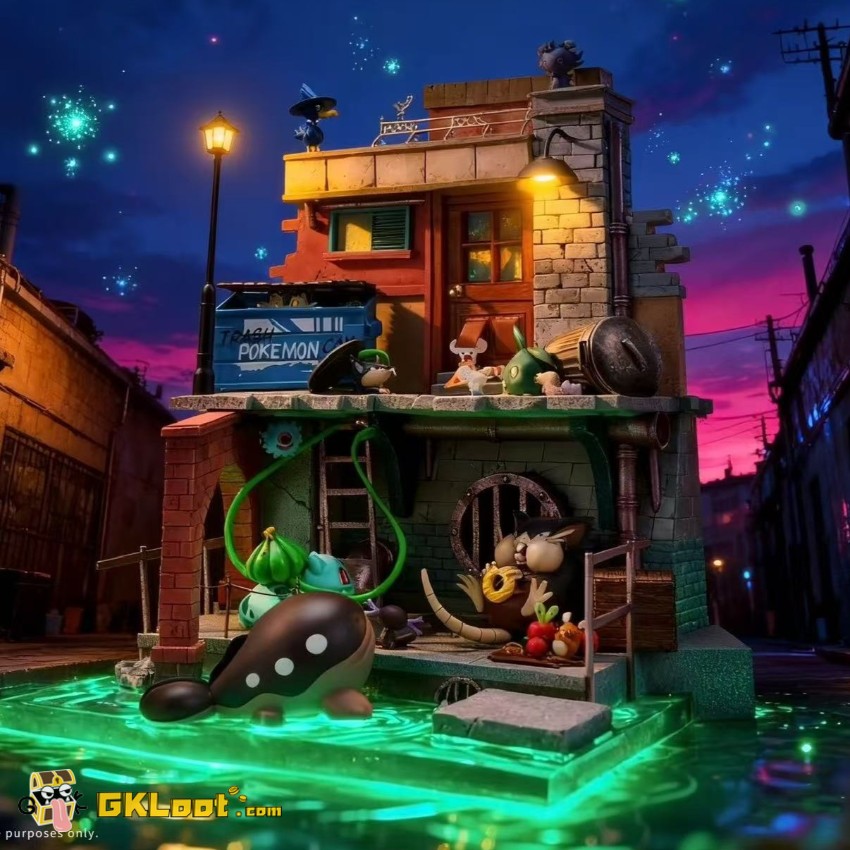 Dream Box Studio 1/20 Pokémon Urban Kitchen Sprite Statue w/ LED - View 1 Dream Box Studio 1/20 Pokémon Urban Kitchen Sprite Statue w/ LED - View 1