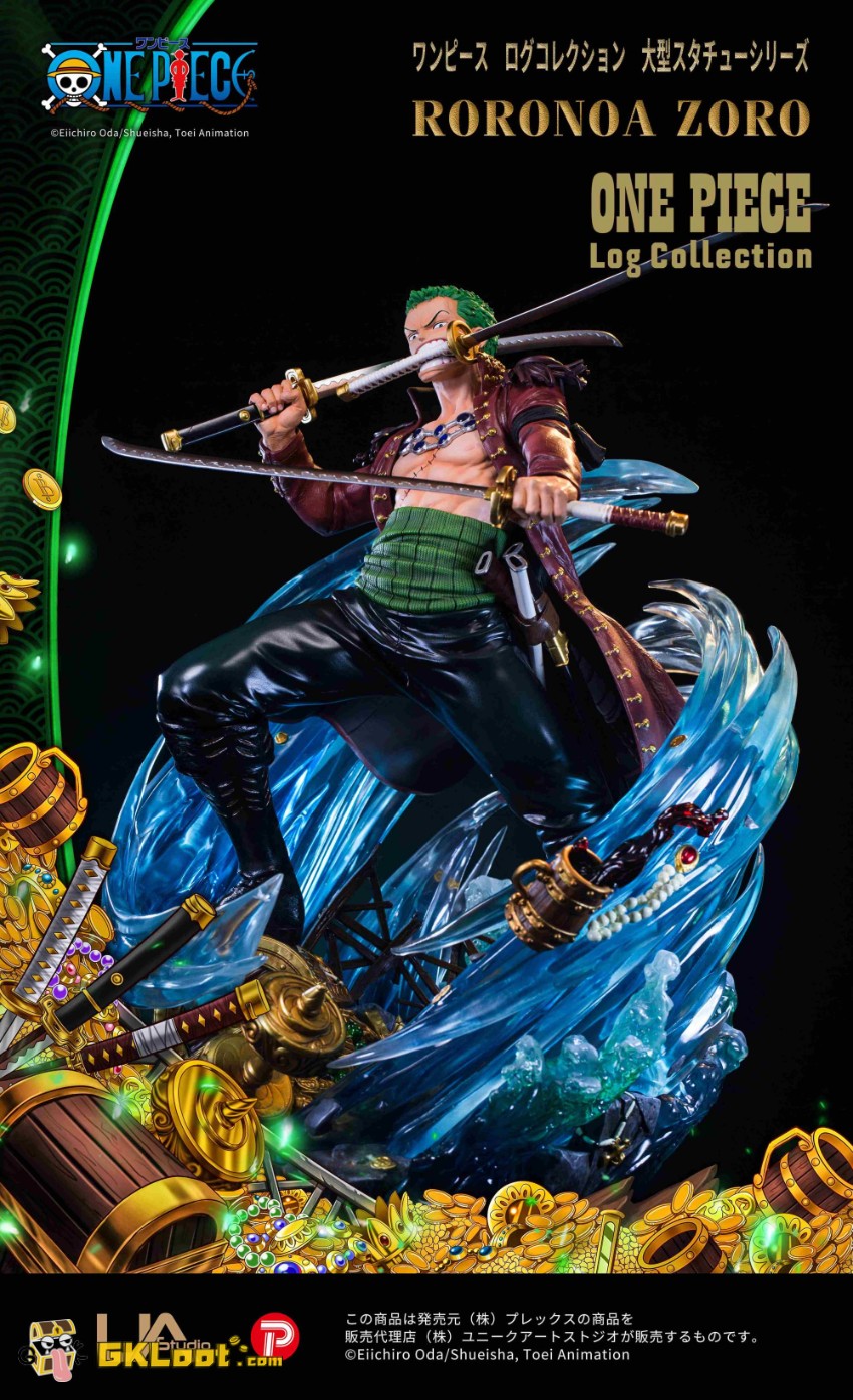 Unique Art Studio 1/6 One Piece Licensed Roronoa Zoro Statue - View 1 Unique Art Studio 1/6 One Piece Licensed Roronoa Zoro Statue - View 1