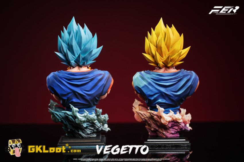FER Studio Dragon Ball Vegetto Statue - View 8 FER Studio Dragon Ball Vegetto Statue - View 8