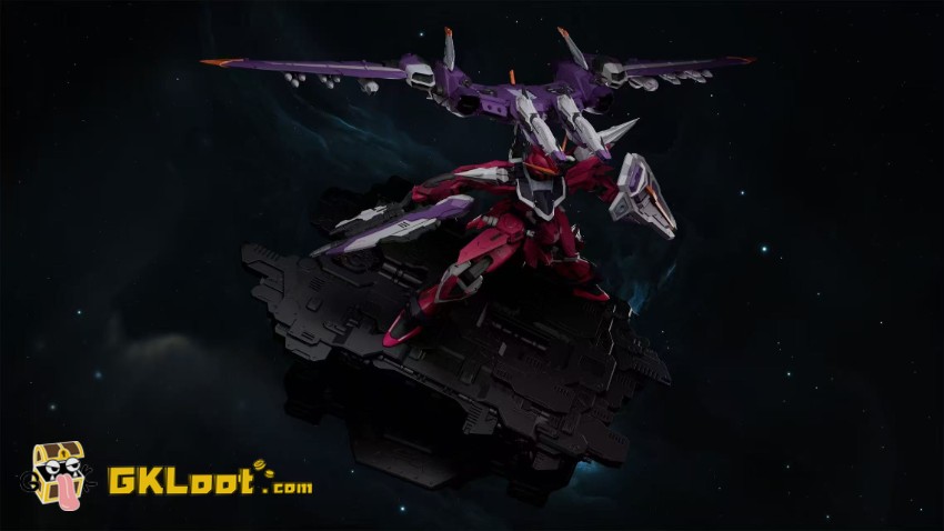 Evisuu Studio 1/55 Gundam ZGMF-X09A Justice Gundam Statue - View 5 Evisuu Studio 1/55 Gundam ZGMF-X09A Justice Gundam Statue - View 5
