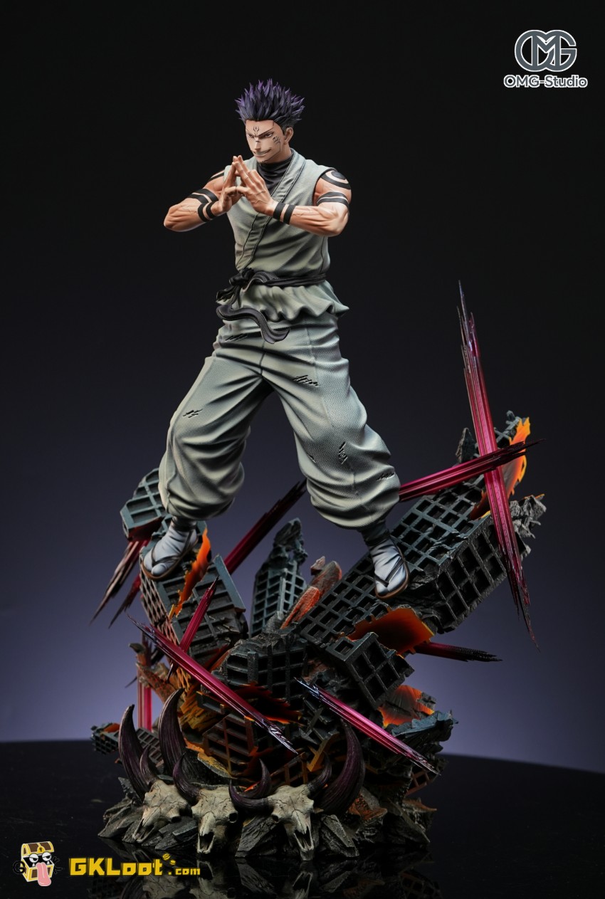 OMG Studio 1/6 Jujutsu Kaisen Ryomen Sukuna Statue - View 13 OMG Studio 1/6 Jujutsu Kaisen Ryomen Sukuna Statue - View 13