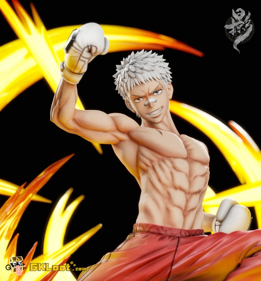 Lue Ying Studio Katekyo Hitman Reborn Ryohei Sasagawa Statue w/ LED - View 4 Lue Ying Studio Katekyo Hitman Reborn Ryohei Sasagawa Statue w/ LED - View 4