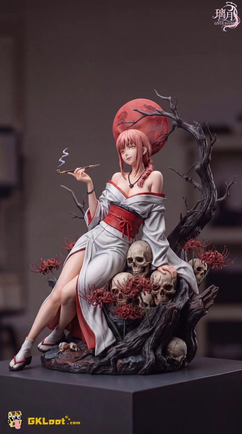 Li Yue Studio 1/6 Chainsaw Man Makima Statue - View 9 Li Yue Studio 1/6 Chainsaw Man Makima Statue - View 9