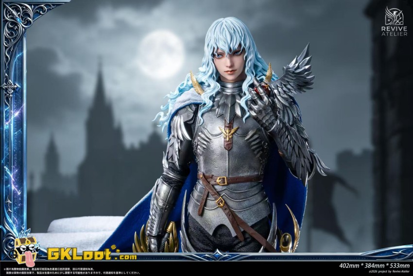 Revive Atelier Studio 1/4 Berserk Griffith Statue - View 3 Revive Atelier Studio 1/4 Berserk Griffith Statue - View 3