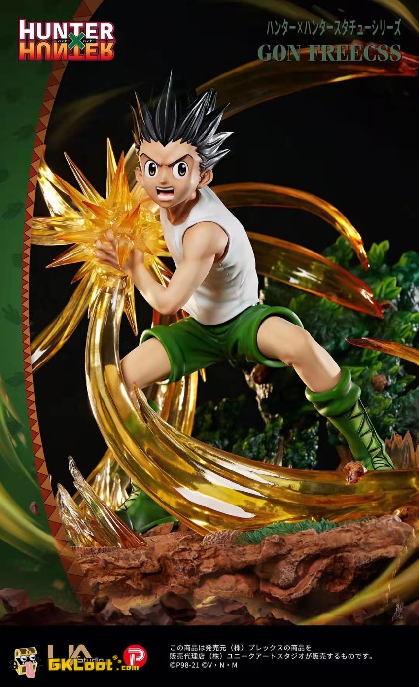 Unique Art Studio 1/6 Hunter × Hunter Licensed Gon Freecss Statue - View 2 Unique Art Studio 1/6 Hunter × Hunter Licensed Gon Freecss Statue - View 2