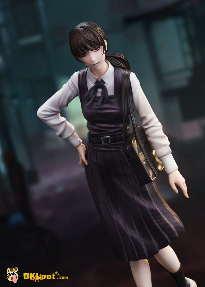 QuietArt Studio 1/6 Chainsaw Man Mitaka Asa & Yoru Statue - View 11 QuietArt Studio 1/6 Chainsaw Man Mitaka Asa & Yoru Statue - View 11