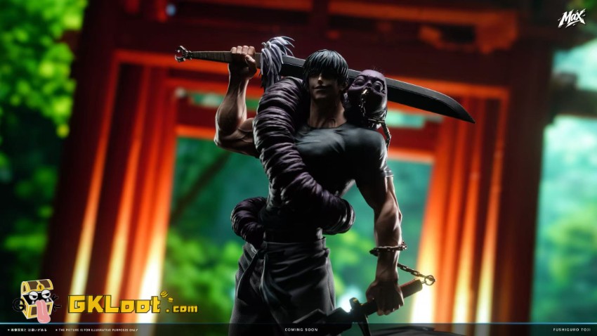 Max Studio 1/6 Jujutsu Kaisen Toji Fushiguro Statue - View 8 Max Studio 1/6 Jujutsu Kaisen Toji Fushiguro Statue - View 8