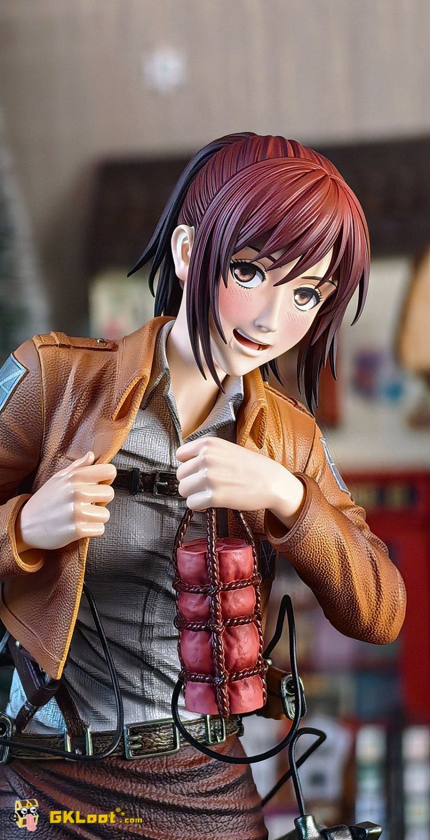 Model Power Studio Attack On Titan Sasha Braus Statue - View 1 Model Power Studio Attack On Titan Sasha Braus Statue - View 1