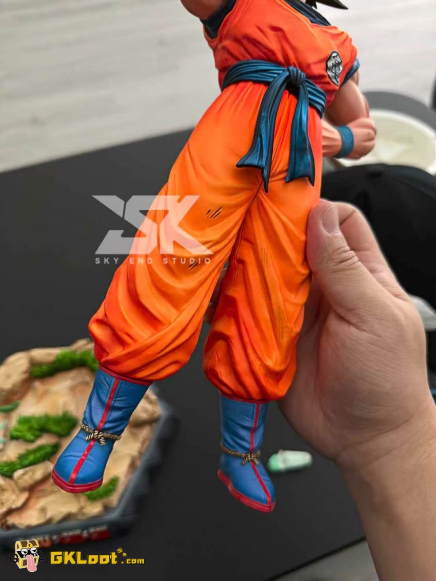 Sky End Studio Dragon Ball Son Goku & Chichi Statue - View 7 Sky End Studio Dragon Ball Son Goku & Chichi Statue - View 7