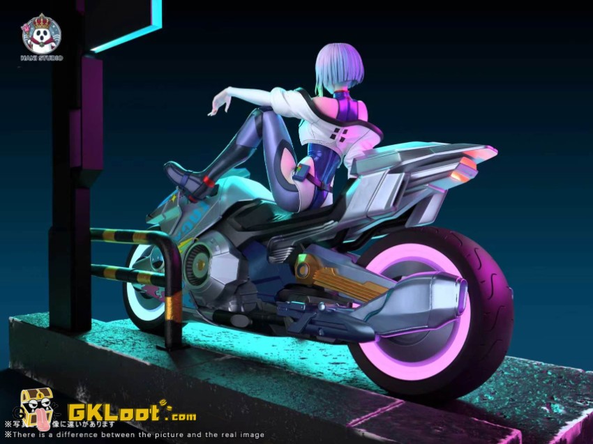 HANI Studio 1/6 Cyberpunk: Edgerunners Lucyna Kushinada Statue - View 6 HANI Studio 1/6 Cyberpunk: Edgerunners Lucyna Kushinada Statue - View 6
