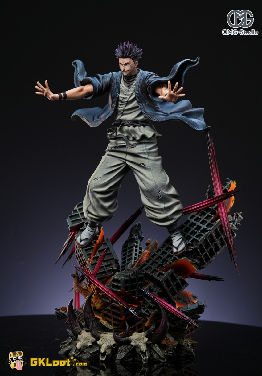 OMG Studio 1/6 Jujutsu Kaisen Ryomen Sukuna Statue - View 14 OMG Studio 1/6 Jujutsu Kaisen Ryomen Sukuna Statue - View 14