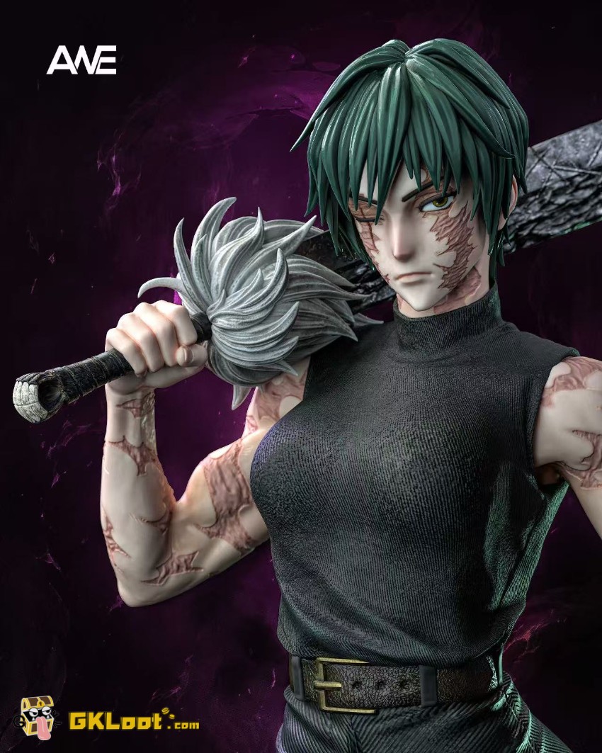 ANE Studio Jujutsu Kaisen Maki Zenin Statue - View 3 ANE Studio Jujutsu Kaisen Maki Zenin Statue - View 3