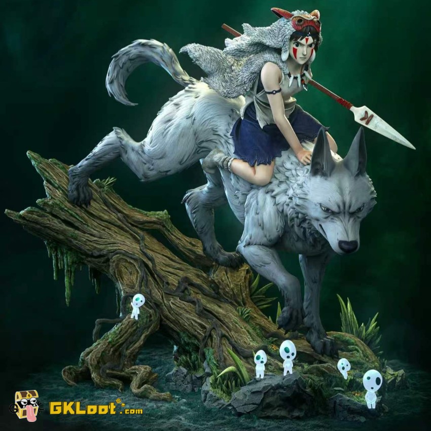 Singularity Studio 1/6 Princess Mononoke San Statue - View 1 Singularity Studio 1/6 Princess Mononoke San Statue - View 1
