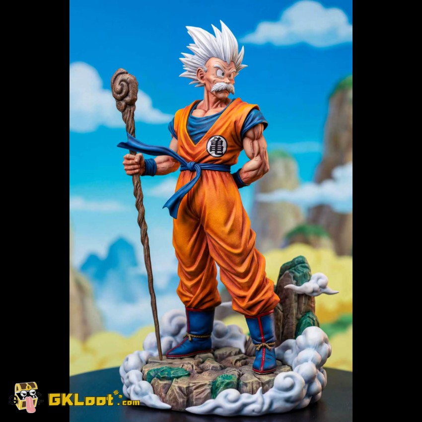 Ran Yao Studio 1/6 Dragon Ball Son Goku Statue - View 1 Ran Yao Studio 1/6 Dragon Ball Son Goku Statue - View 1