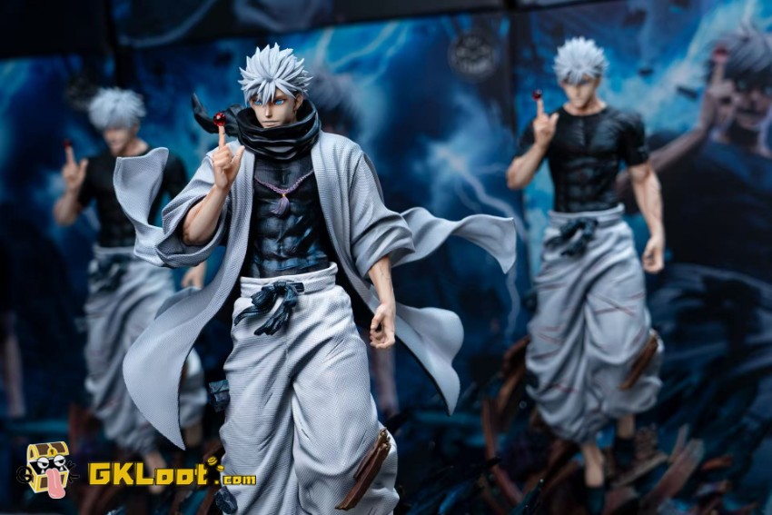 JJking Studio 1/6 Jujutsu Kaisen Satoru Gojo Statue - View 6 JJking Studio 1/6 Jujutsu Kaisen Satoru Gojo Statue - View 6
