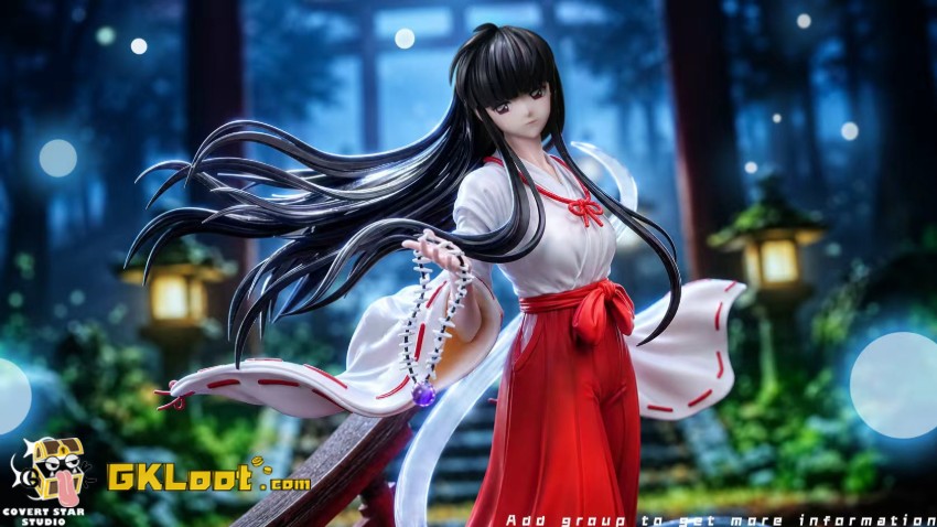 Covert Star Studio 1/6 InuYasha Kikyo Statue - View 8 Covert Star Studio 1/6 InuYasha Kikyo Statue - View 8