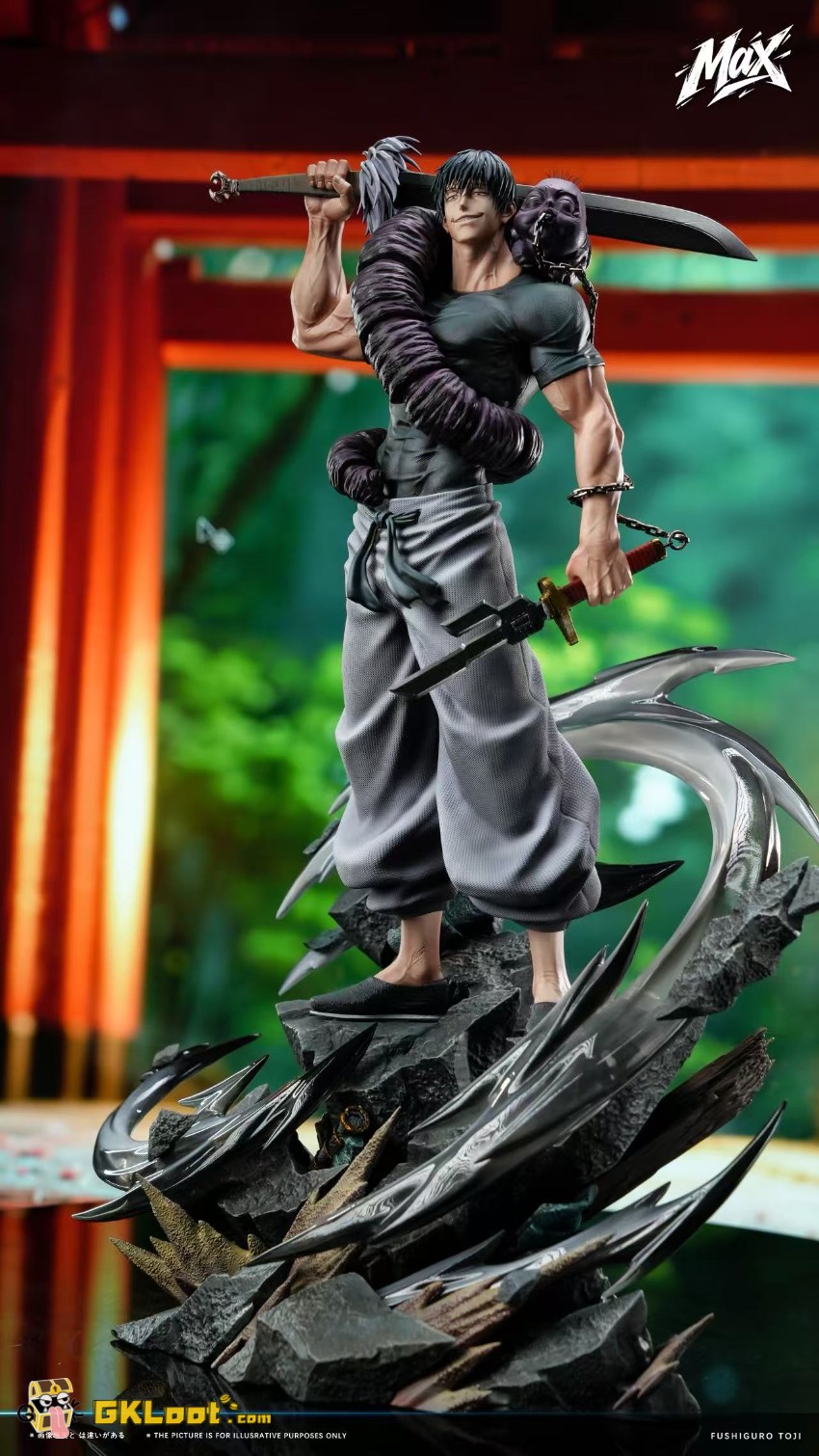 Max Studio 1/6 Jujutsu Kaisen Toji Fushiguro Statue - View 2 Max Studio 1/6 Jujutsu Kaisen Toji Fushiguro Statue - View 2