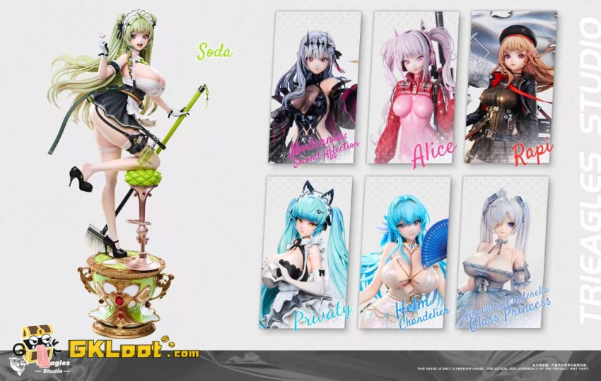 TriEagles Studio 1/4 Goddess of Victory: Nikke Soda Statue - View 3 TriEagles Studio 1/4 Goddess of Victory: Nikke Soda Statue - View 3