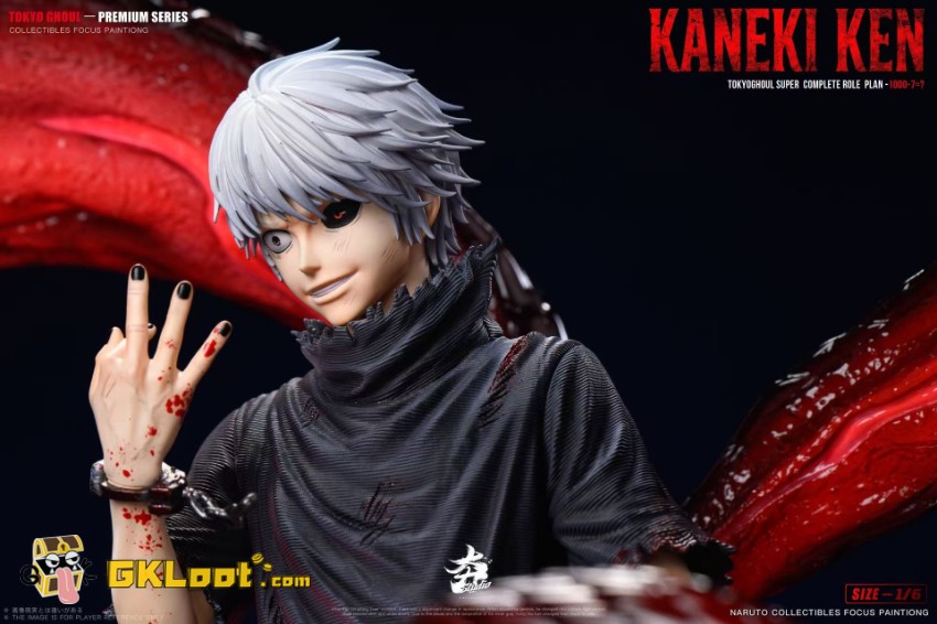 Hang Studio 1/6 Tokyo Ghoul Kaneki Ken Statue - View 9 Hang Studio 1/6 Tokyo Ghoul Kaneki Ken Statue - View 9