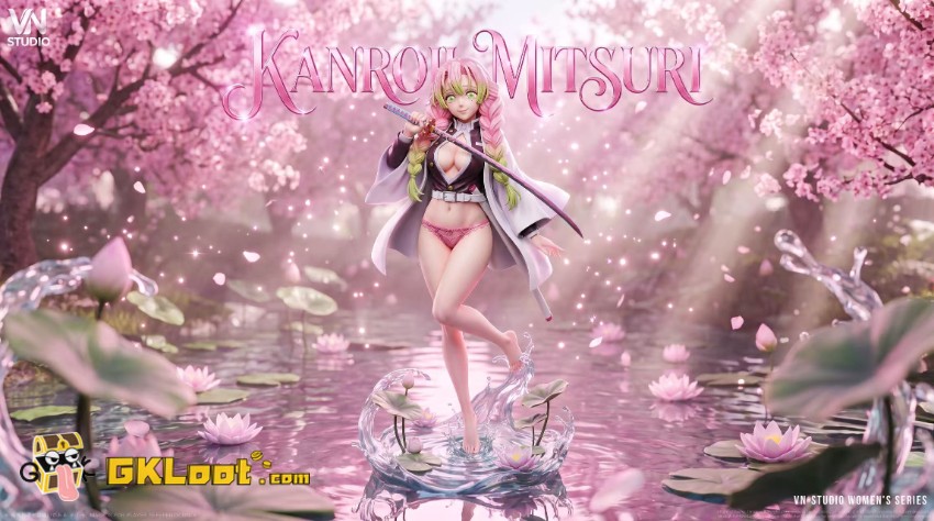 VN Studio 1/6 Demon Slayer Mitsuri Kanroji Statue - View 2 VN Studio 1/6 Demon Slayer Mitsuri Kanroji Statue - View 2