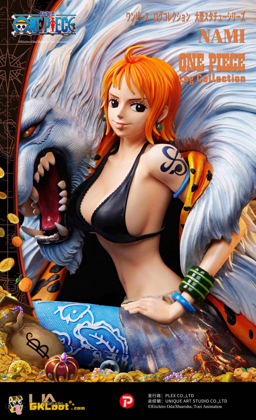Unique Art Studio 1/6 One Piece Licensed Nami Statue - View 3 Unique Art Studio 1/6 One Piece Licensed Nami Statue - View 3