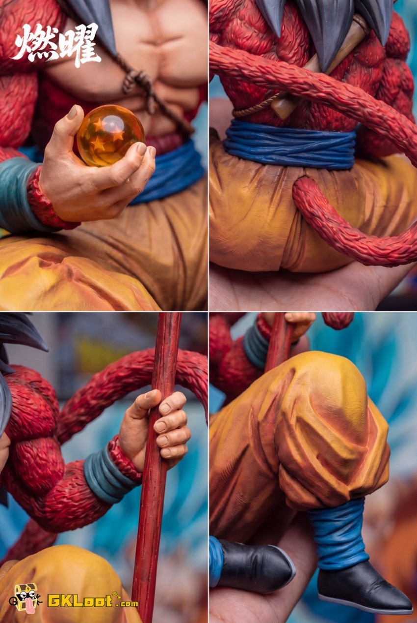 Ran Yao Studio 1/6 Dragon Ball Son Goku Statue - View 2 Ran Yao Studio 1/6 Dragon Ball Son Goku Statue - View 2