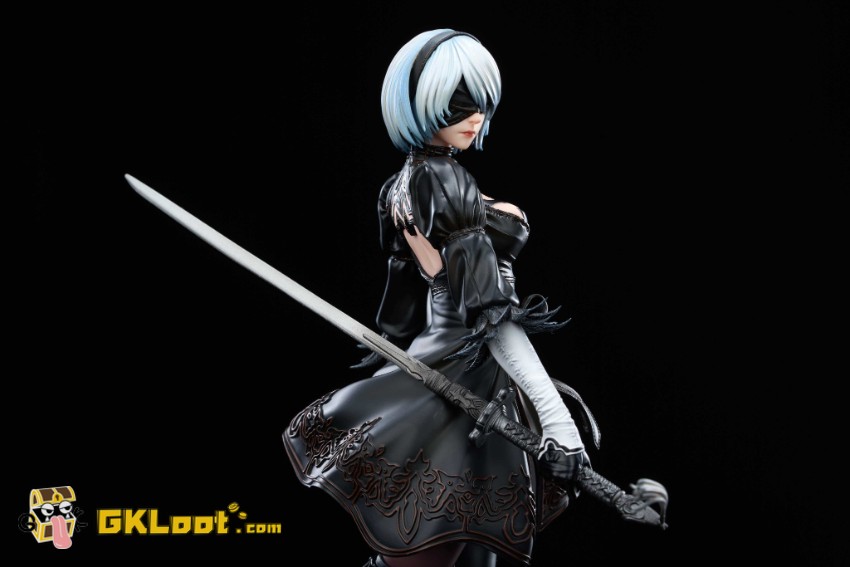 Imagination Studio 1/6 NieR:Automata YoRHa No. 2 Type B Statue - View 4 Imagination Studio 1/6 NieR:Automata YoRHa No. 2 Type B Statue - View 4