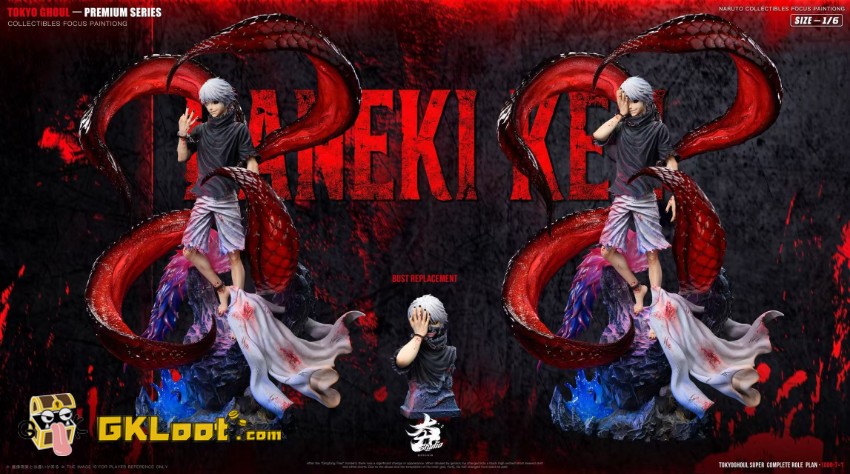 Hang Studio 1/6 Tokyo Ghoul Kaneki Ken Statue - View 4 Hang Studio 1/6 Tokyo Ghoul Kaneki Ken Statue - View 4