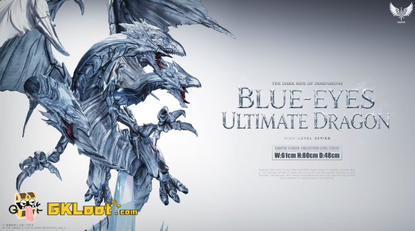 Saoirse Studio Yu-Gi-Oh! Blue-Eyes Ultimate Dragon Statue - View 3 Saoirse Studio Yu-Gi-Oh! Blue-Eyes Ultimate Dragon Statue - View 3