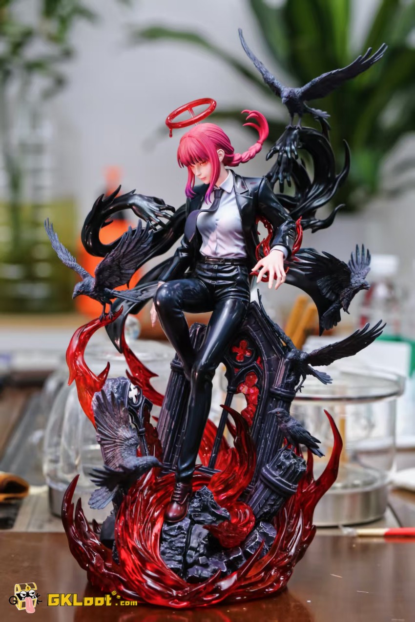 Li Yue Studio 1/6 Chainsaw Man Makima Statue - View 9 Li Yue Studio 1/6 Chainsaw Man Makima Statue - View 9
