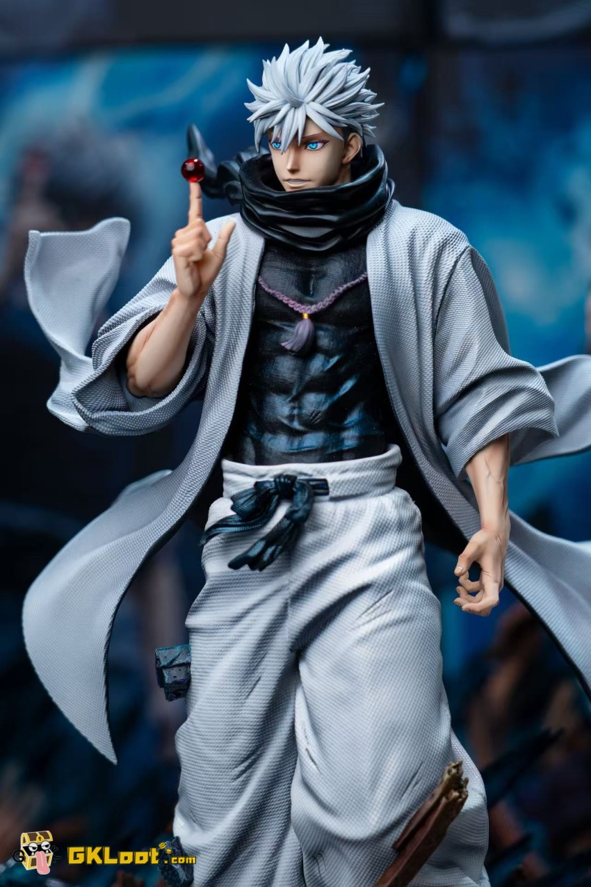 JJking Studio 1/6 Jujutsu Kaisen Satoru Gojo Statue - View 1 JJking Studio 1/6 Jujutsu Kaisen Satoru Gojo Statue - View 1