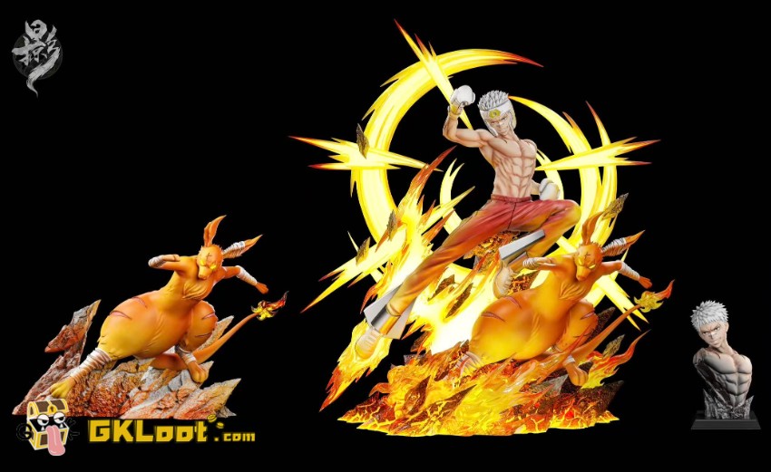 Lue Ying Studio Katekyo Hitman Reborn Ryohei Sasagawa Statue w/ LED - View 3 Lue Ying Studio Katekyo Hitman Reborn Ryohei Sasagawa Statue w/ LED - View 3