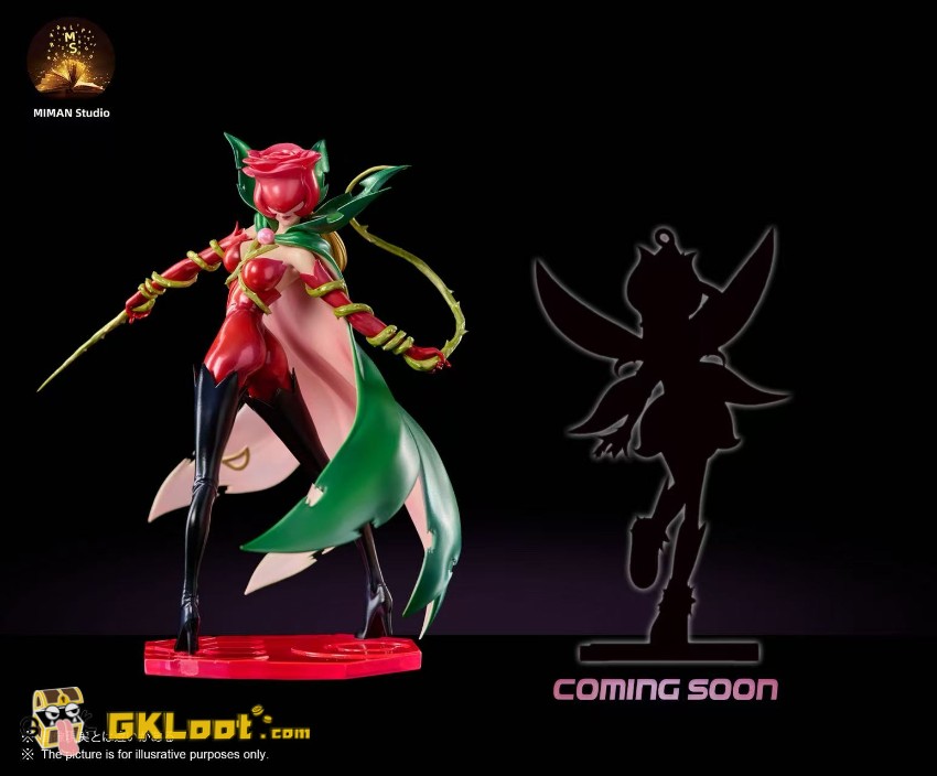 MIMAN Studio Digimon Rosemon Statue - View 4 MIMAN Studio Digimon Rosemon Statue - View 4