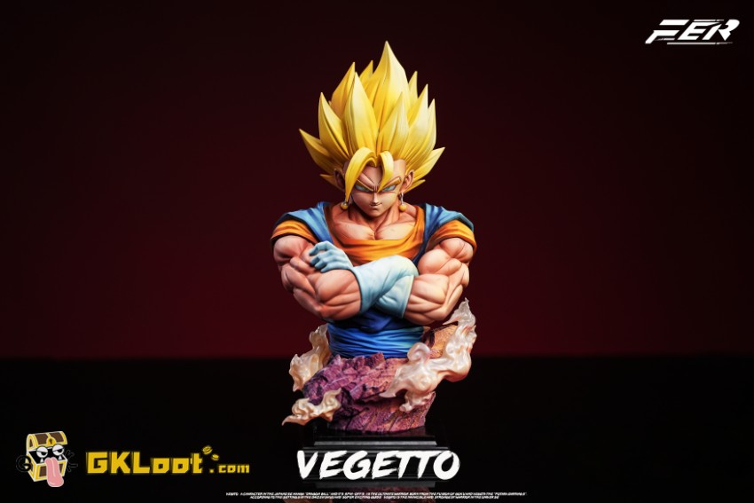 FER Studio Dragon Ball Vegetto Statue - View 2 FER Studio Dragon Ball Vegetto Statue - View 2