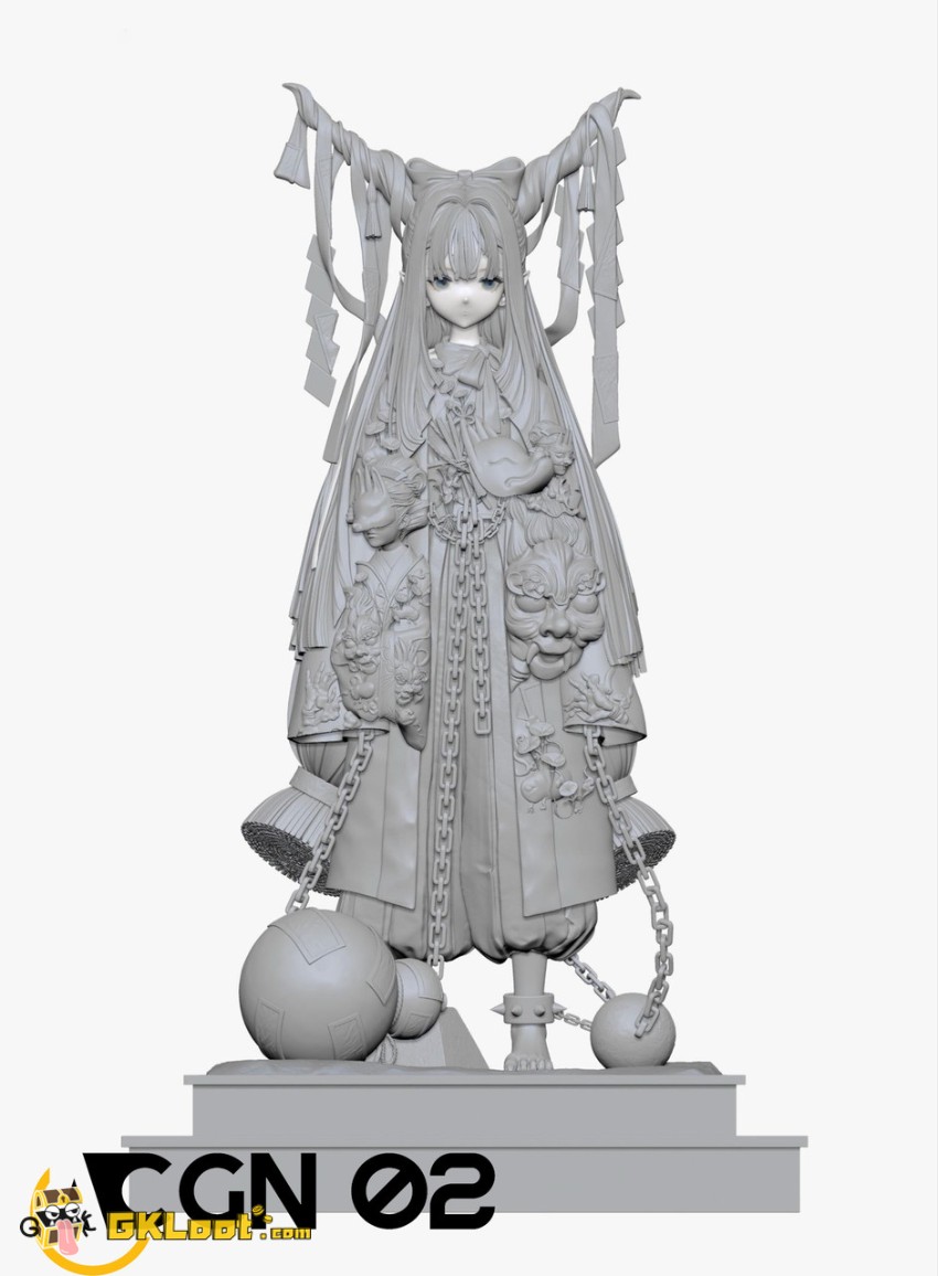 ACGN 02 Studio 1/7 Touhou Project Ibuki Suika Statue - View 2 ACGN 02 Studio 1/7 Touhou Project Ibuki Suika Statue - View 2
