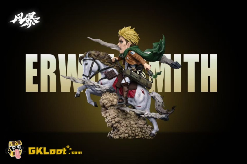 FengBao Studio Attack On Titan Erwin Smith Statue - View 3 FengBao Studio Attack On Titan Erwin Smith Statue - View 3