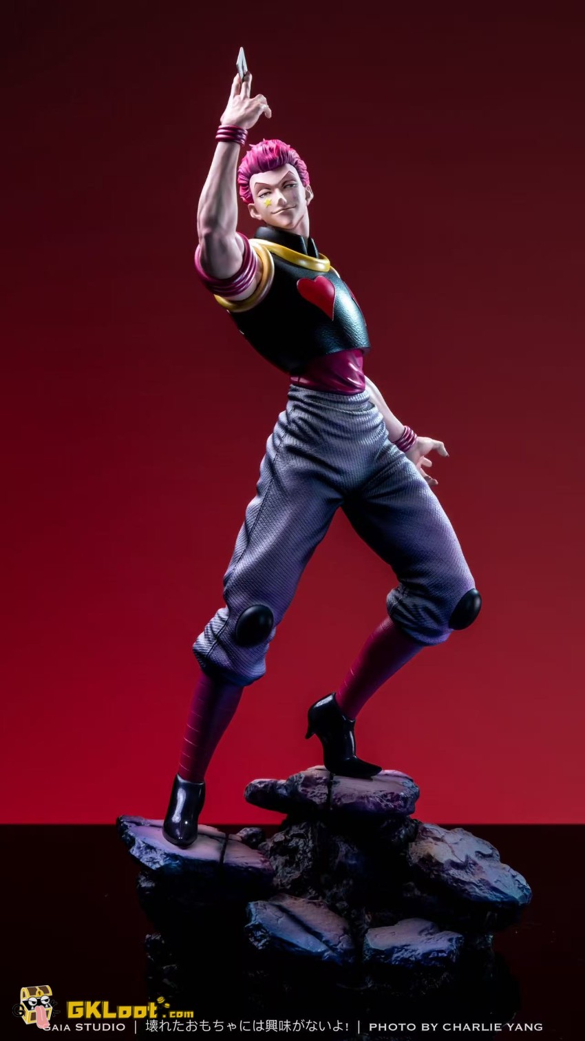 Gaia Studio Hunter × Hunter Hisoka Statue - View 5 Gaia Studio Hunter × Hunter Hisoka Statue - View 5