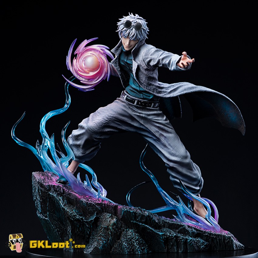 777 Studio 1/6 Jujutsu Kaisen Satoru Gojo Statue - View 7 777 Studio 1/6 Jujutsu Kaisen Satoru Gojo Statue - View 7
