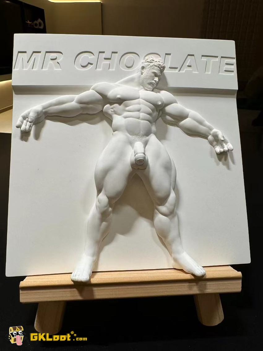 Choc Studio Original NO.2 Mr. Chocolate Statue - View 6 Choc Studio Original NO.2 Mr. Chocolate Statue - View 6