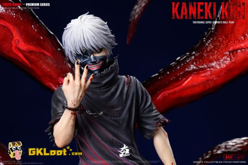 Hang Studio 1/6 Tokyo Ghoul Kaneki Ken Statue - View 7 Hang Studio 1/6 Tokyo Ghoul Kaneki Ken Statue - View 7