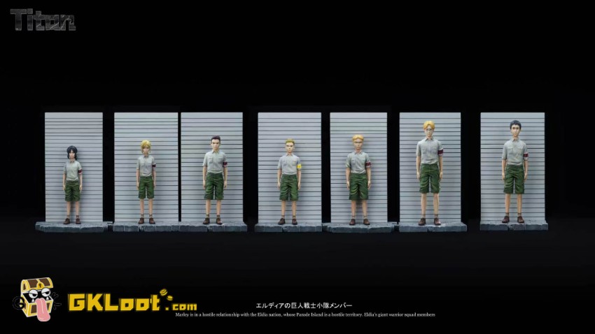 TITAN Studio 1/6 Attack on Titan Warrior Candidates Statue - View 2 TITAN Studio 1/6 Attack on Titan Warrior Candidates Statue - View 2